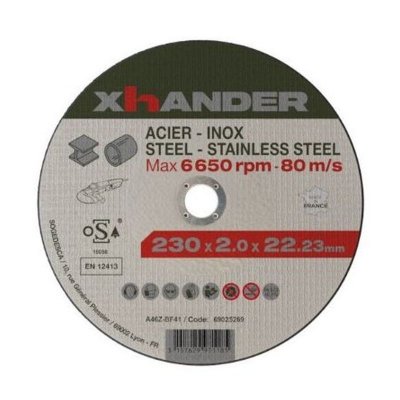 OPSIAL Kotúč rezný XHANDER 230x2.0mm nerez, oceľ 69025269